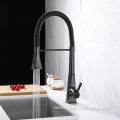 Black Kitchen Faucet Gooseneck Single Handle